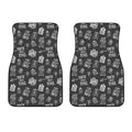 Rock And Roll Music Pattern Print Front Car Floor Mats
