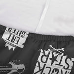 Rock And Roll Music Pattern Print Sofa Cover