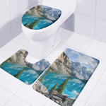 Rocky Mountain Print 3 Piece Bath Mat Set