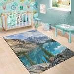 Rocky Mountain Print Area Rug