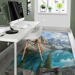 Rocky Mountain Print Area Rug