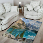 Rocky Mountain Print Area Rug