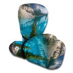 Rocky Mountain Print Boxing Gloves