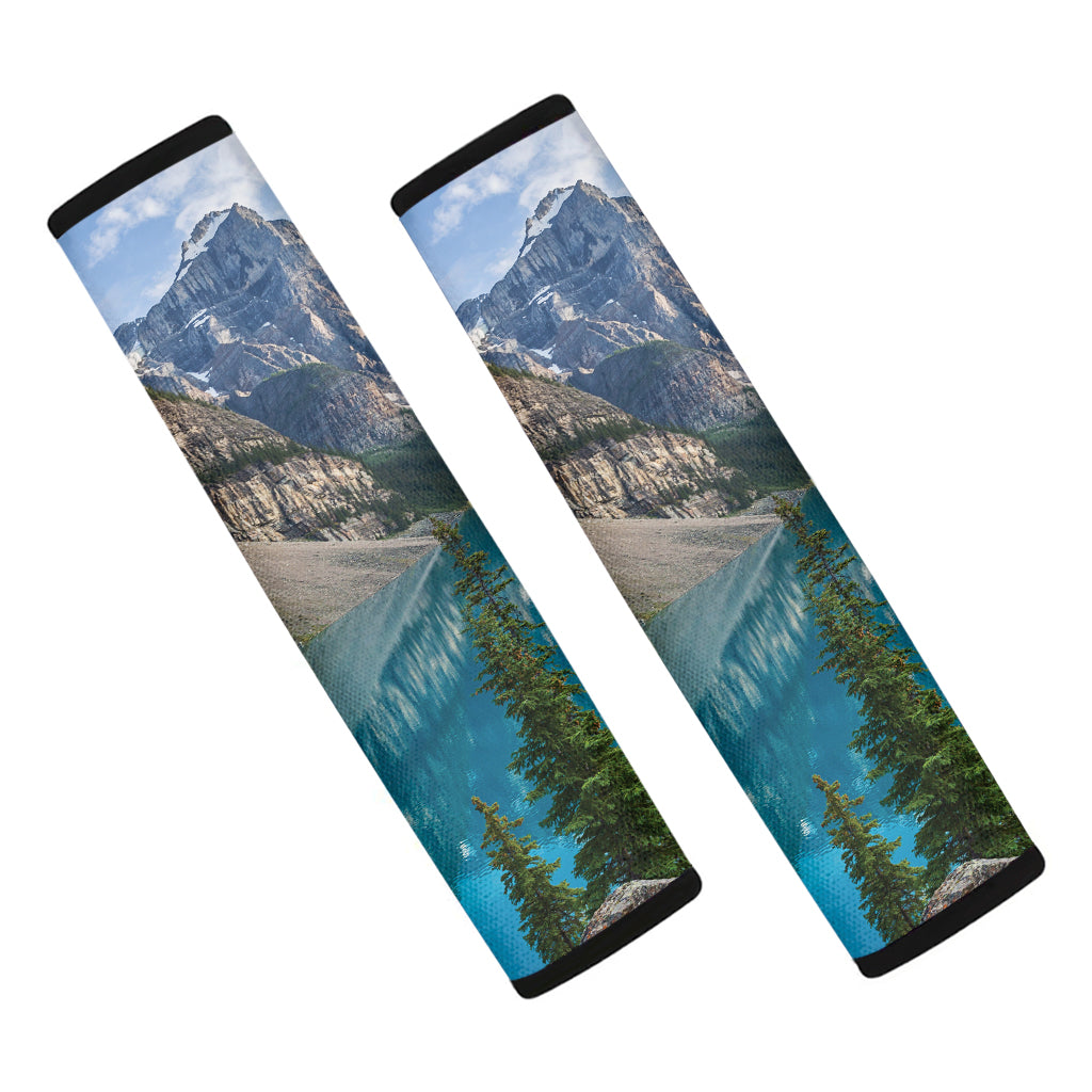 Rocky Mountain Print Car Seat Belt Covers