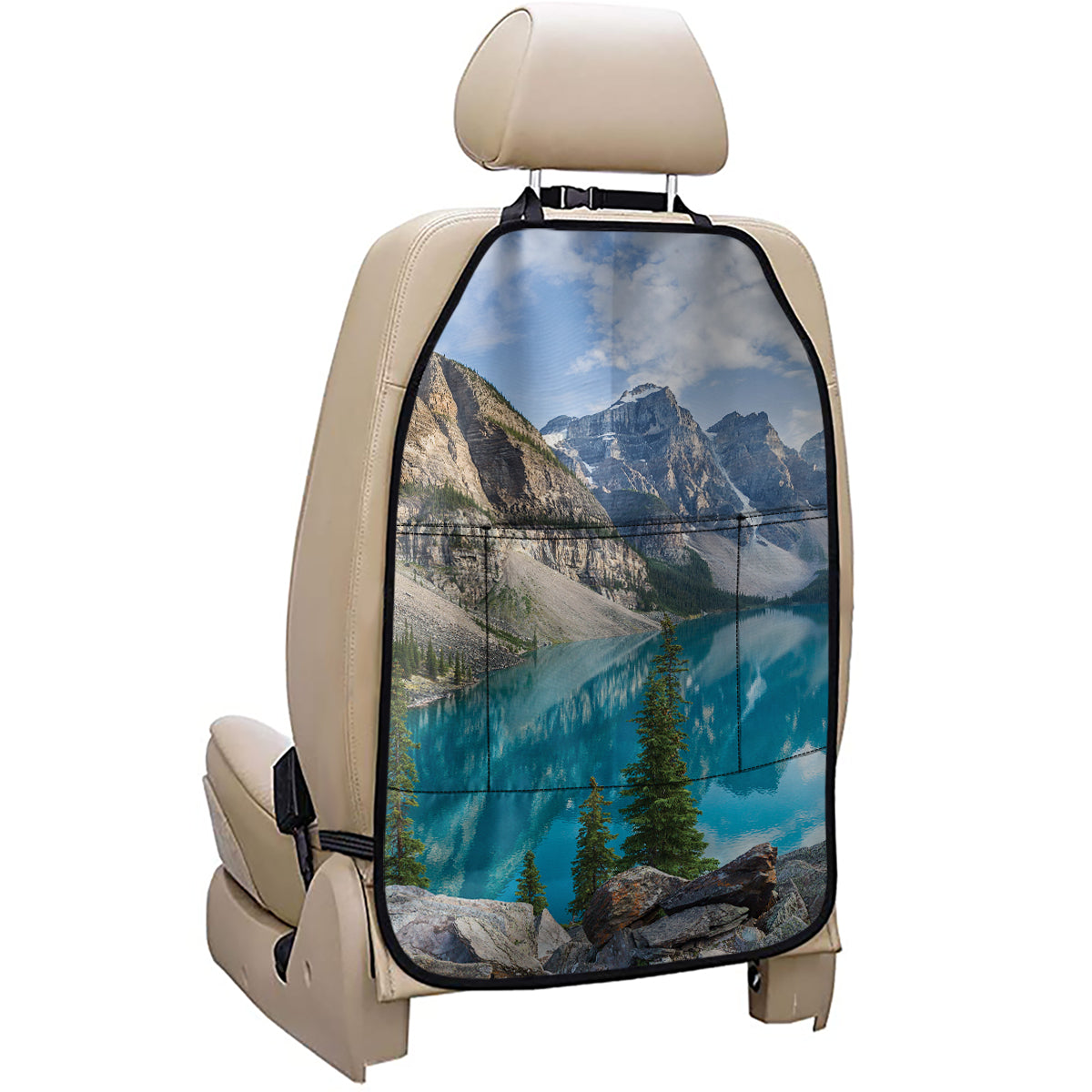 Rocky Mountain Print Car Seat Organizers