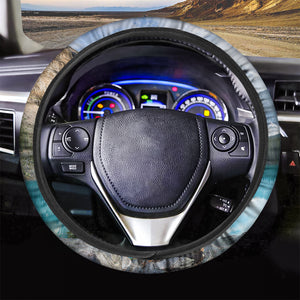 Rocky Mountain Print Car Steering Wheel Cover