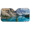 Rocky Mountain Print Car Sun Shade