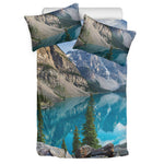 Rocky Mountain Print Duvet Cover Bedding Set
