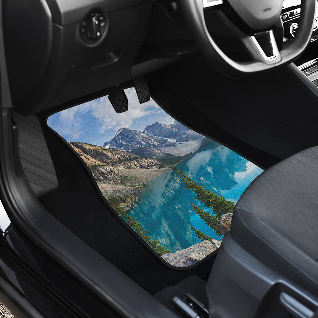 Rocky Mountain Print Front and Back Car Floor Mats