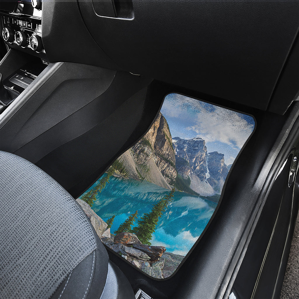 Rocky Mountain Print Front and Back Car Floor Mats