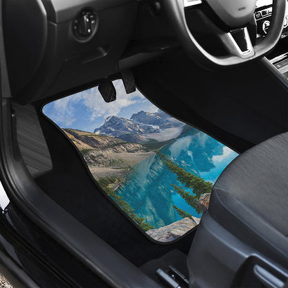 Rocky Mountain Print Front Car Floor Mats