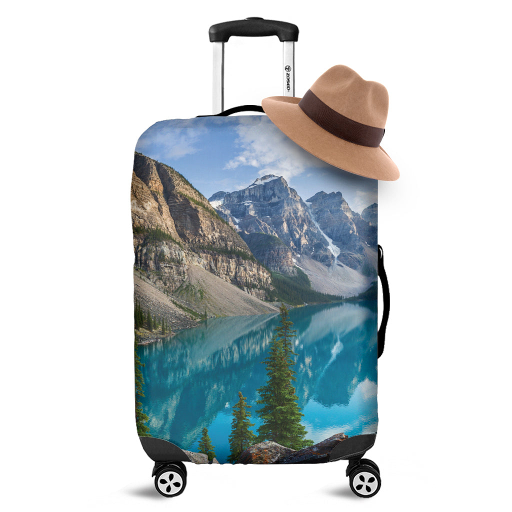 Rocky Mountain Print Luggage Cover
