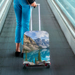 Rocky Mountain Print Luggage Cover