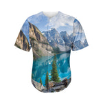 Rocky Mountain Print Men's Baseball Jersey
