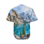 Rocky Mountain Print Men's Baseball Jersey