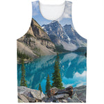 Rocky Mountain Print Men's Tank Top