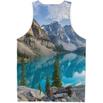 Rocky Mountain Print Men's Tank Top