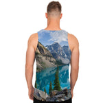 Rocky Mountain Print Men's Tank Top