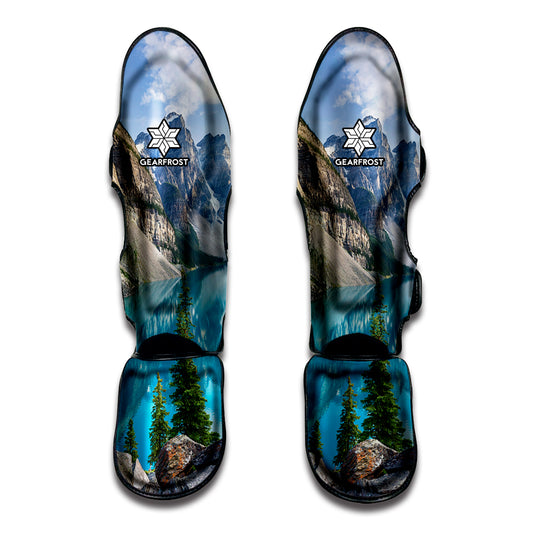 Rocky Mountain Print Muay Thai Shin Guard