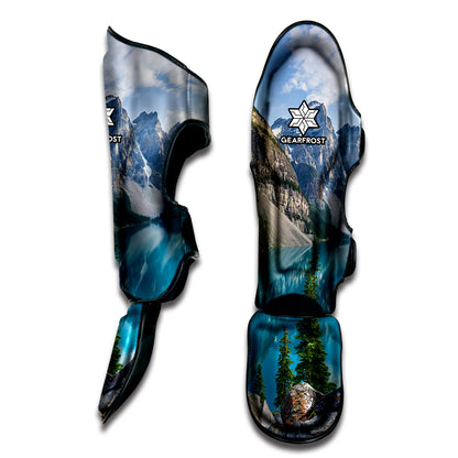 Rocky Mountain Print Muay Thai Shin Guard