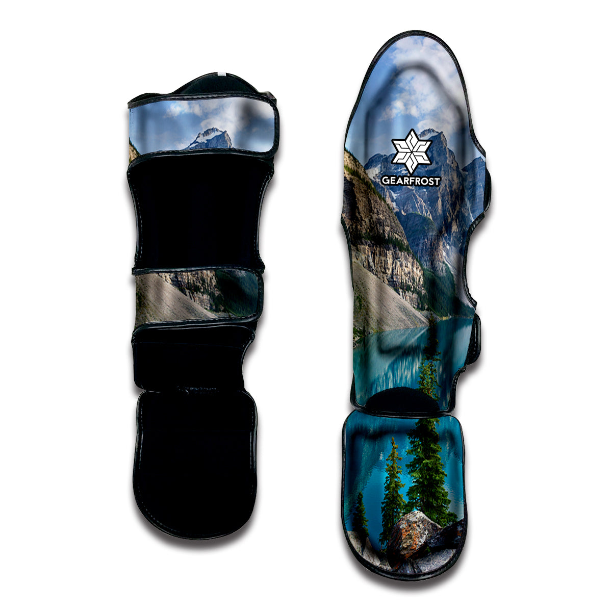 Rocky Mountain Print Muay Thai Shin Guard
