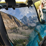 Rocky Mountain Print Pet Car Back Seat Cover