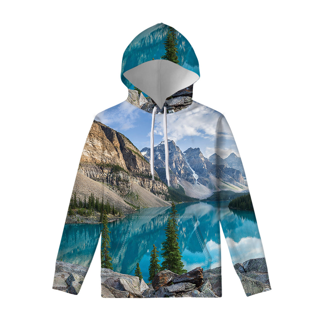 Rocky Mountain Print Pullover Hoodie