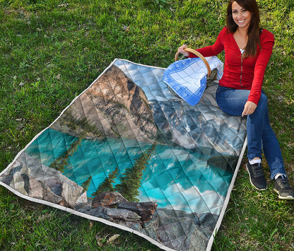 Rocky Mountain Print Quilt