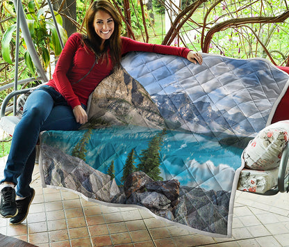 Rocky Mountain Print Quilt