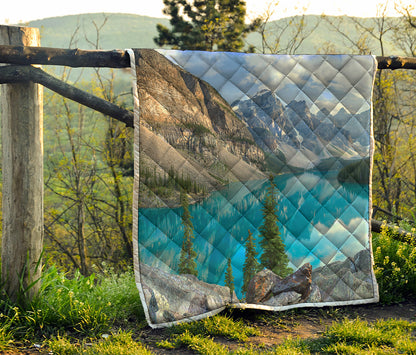 Rocky Mountain Print Quilt