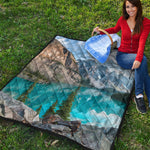 Rocky Mountain Print Quilt
