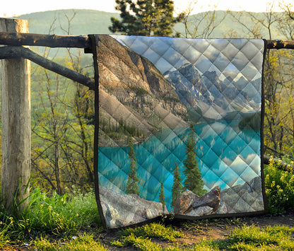 Rocky Mountain Print Quilt