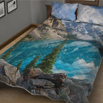 Rocky Mountain Print Quilt Bed Set