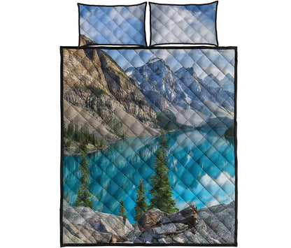 Rocky Mountain Print Quilt Bed Set