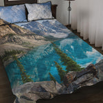Rocky Mountain Print Quilt Bed Set