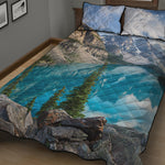 Rocky Mountain Print Quilt Bed Set