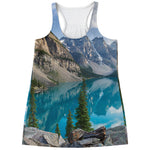 Rocky Mountain Print Women's Racerback Tank Top