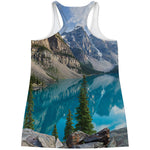 Rocky Mountain Print Women's Racerback Tank Top