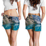 Rocky Mountain Print Women's Shorts