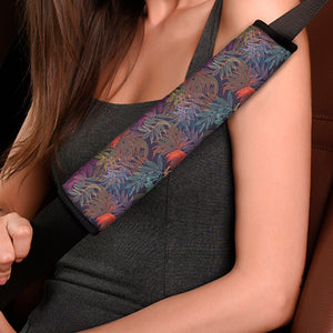 Rooster And Rowan Pattern Print Car Seat Belt Covers