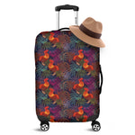 Rooster And Rowan Pattern Print Luggage Cover