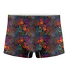 Rooster And Rowan Pattern Print Men's Boxer Briefs