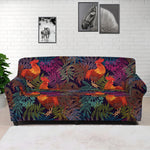 Rooster And Rowan Pattern Print Sofa Cover