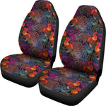 Rooster And Rowan Pattern Print Universal Fit Car Seat Covers