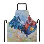 Rooster Painting Print Apron