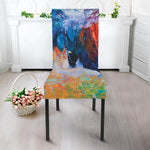 Rooster Painting Print Dining Chair Slipcover