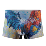 Rooster Painting Print Men's Boxer Briefs