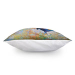 Rooster Painting Print Pillow Cover