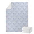 Rooster Plaid Pattern Print Blanket