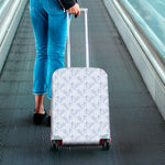 Rooster Plaid Pattern Print Luggage Cover